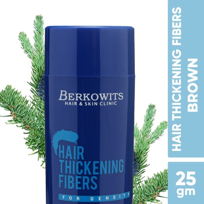 Buy Berkowits Hair Thickening Fibers - Dark Brown (25 g) - Purplle