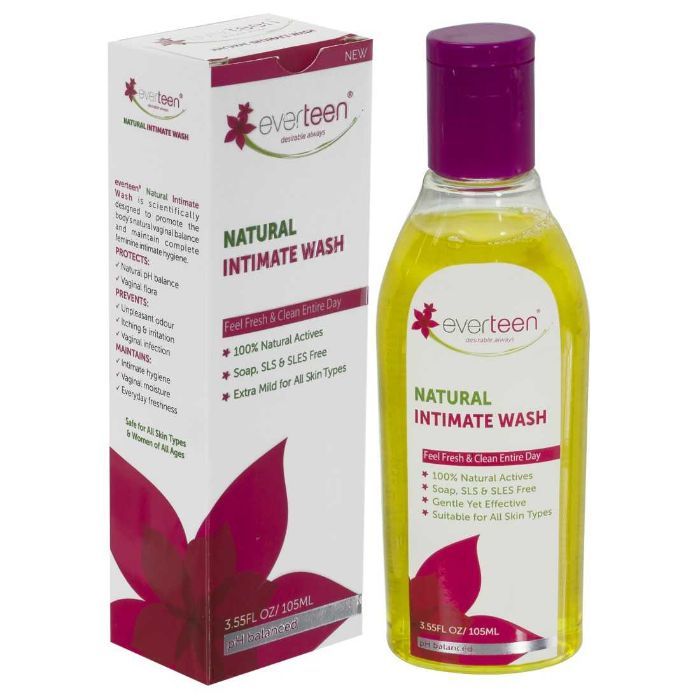 Buy everteen Natural Intimate Wash for Feminine Hygiene in Women - 1 Pack (105 ml) - Purplle