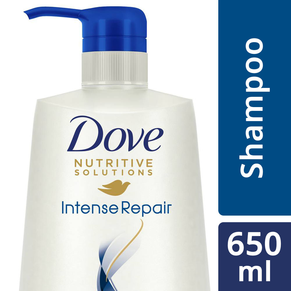 Buy Dove Hair Therapy Intense Repair Shampoo (650 ml) PROMO - Purplle