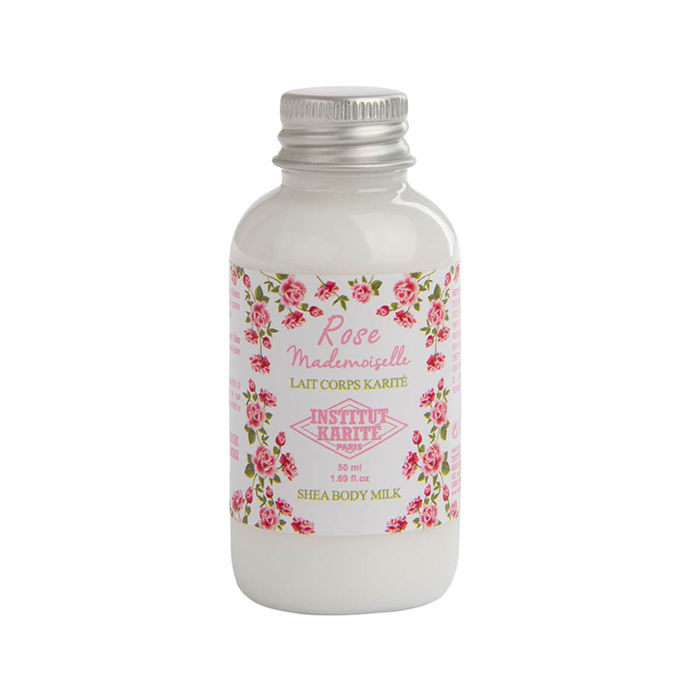 Buy Institut Karite Paris Rose Mademoiselle Shea Body Milk (50 ml) - Purplle