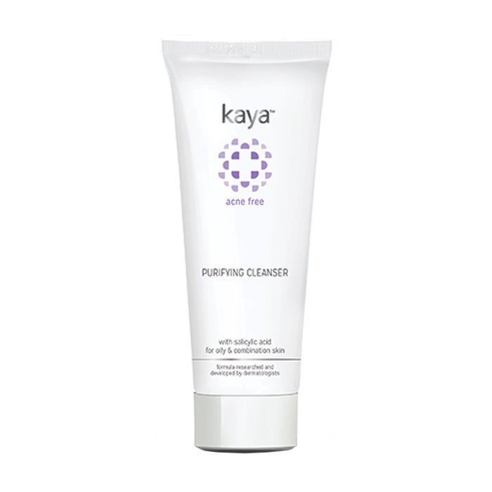 Buy Kaya Clinic Acne Free Purifying Cleanser, Salicylic Acid face wash for pimple-prone, combination, oily skin, 100 ml - Purplle