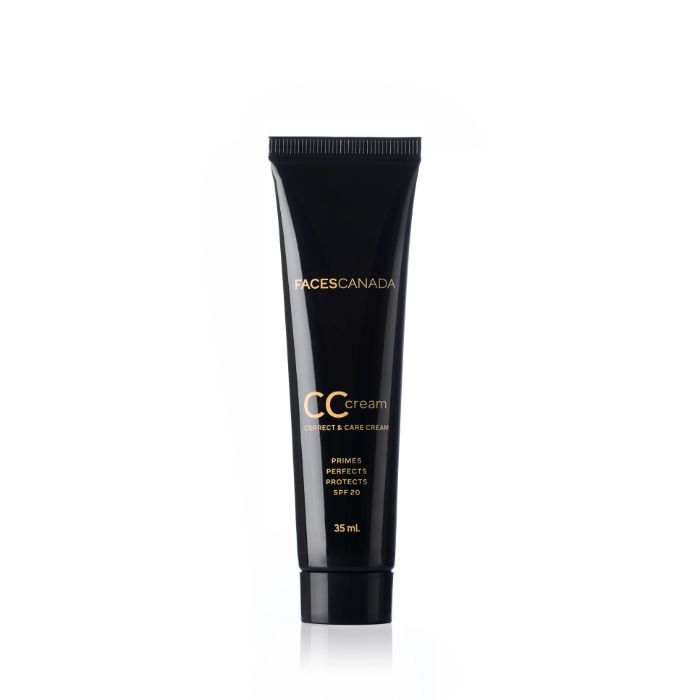 Buy FACES CANADA SPF 20 CC Cream - Natural 01, 35ml | Correct & Care Tinted Cream | Dewy Finish | Radiant Flawless Skin | Conceals & Primes | Non-Oily | Smooth | Lightweight | Anti-Ageing | 12HR Hydration - Purplle