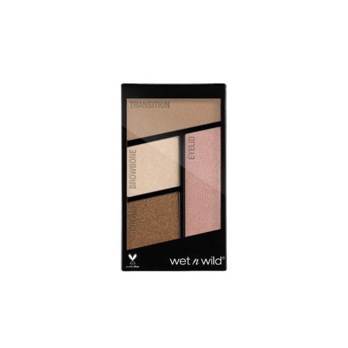Buy Wet n Wild Color Icon Eyeshadow Quads - Walking On Eggshell (4.5 g) - Purplle