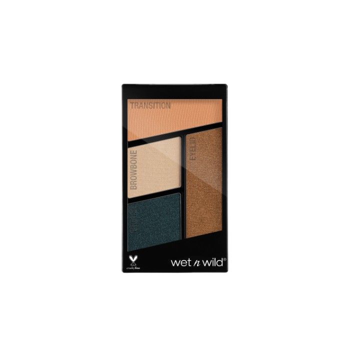Buy Wet n Wild Color Icon Eyeshadow Quads - Hooked On Vinyl (4.5 g) - Purplle