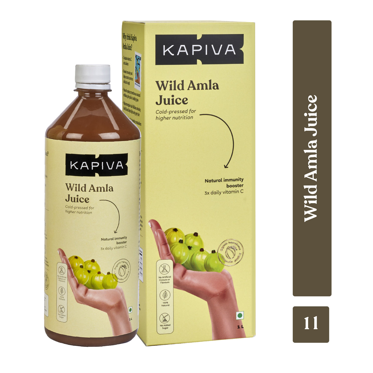 Buy Kapiva Amla Juice (1 L) - Purplle