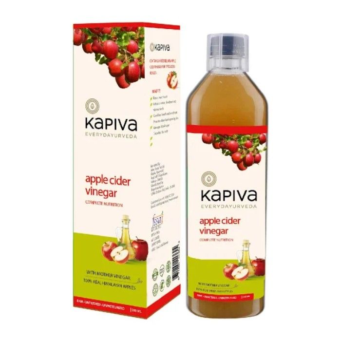 Buy Kapiva Apple Cider Vinegar With Mother Vinegar (500 ml) - Purplle
