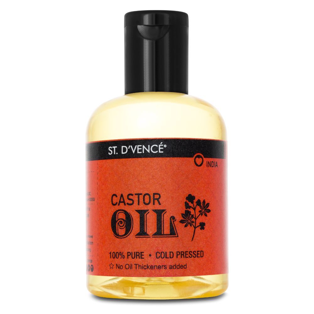 Buy ST. D´VENCE 100% Pure & Natural Castor Oil (100 ml) - Purplle