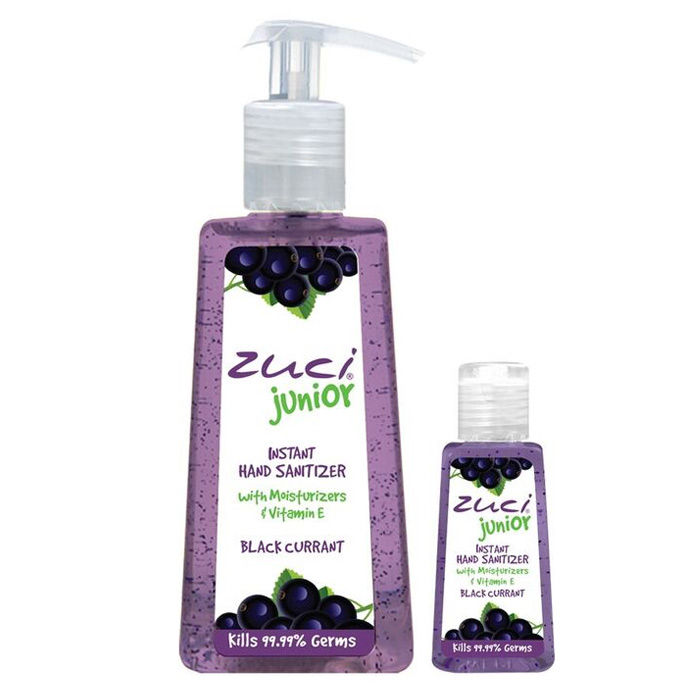 Buy Zuci Hand Sanitizer- Black Current (Pack Of 250 ml & 30 ml) - Purplle