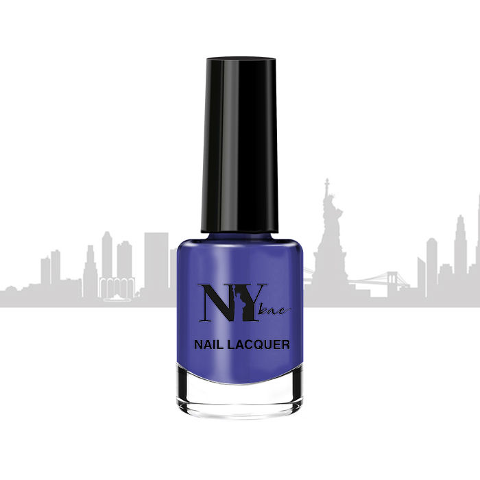 Buy NY Bae Gel Nail Lacquer - Grape Pie 19 (6 ml) | Purple | Luxe Gel Finish | Highly Pigmented | Chip Resistant | Long lasting | Full Coverage | Streak-free Application | Cruelty Free | Non-Toxic - Purplle