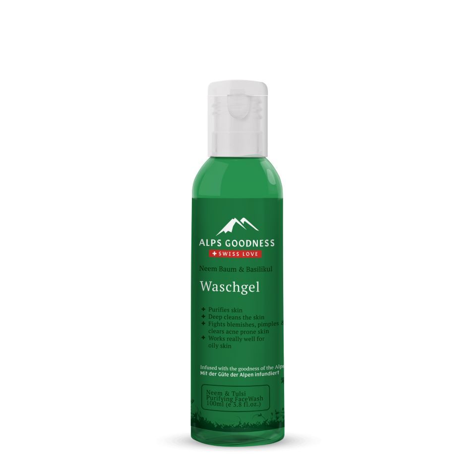 Buy Alps Goodness Mild & Gentle Facewash - Neem & Tulsi (100 ml) - Purplle