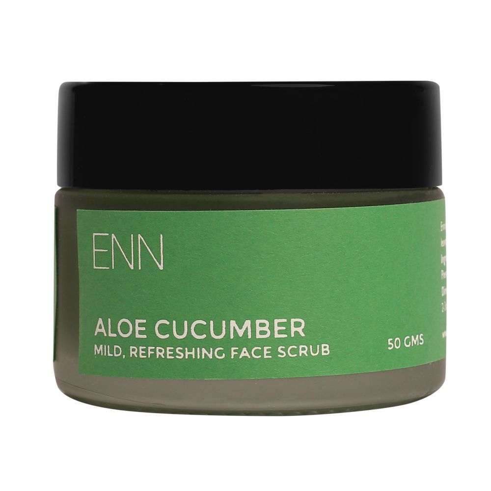 Buy ENN Aloe Cucumber Mild, Refreshing Face Scrub, (50 g) - Purplle