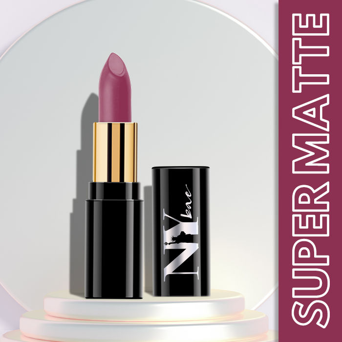 Buy NY Bae Super Matte Lipstick | Highly Pigmented | Long Lasting- Poetic Patricia 7 (4.2 g) - Purplle