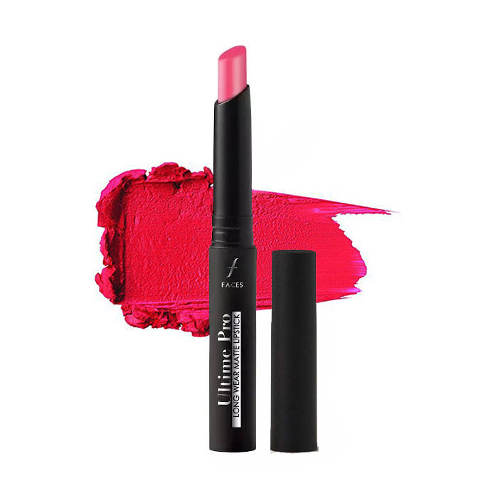 Buy Faces Canada Ultime Pro Longwear Matte Lipstick Pretty Me 14 (2.5 g) - Purplle