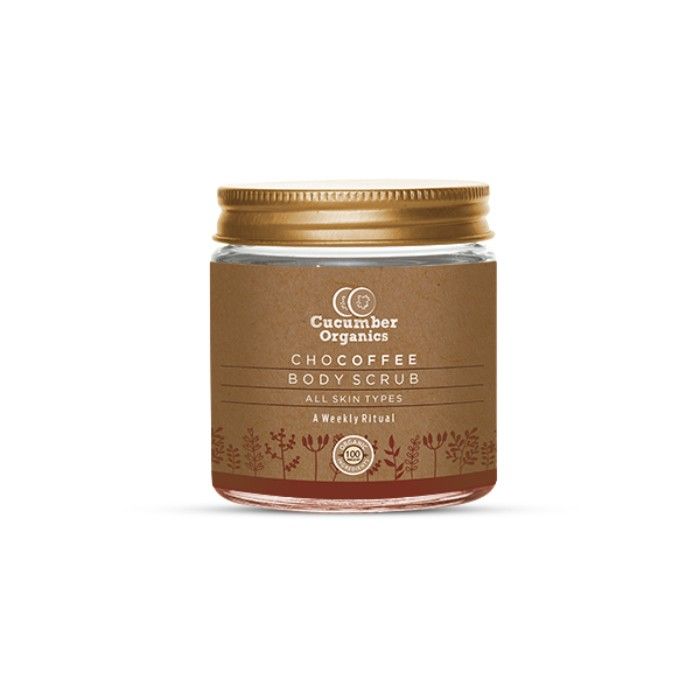 Buy Cucumber Organics Chocoffee Body Scrub (100 g) - Purplle