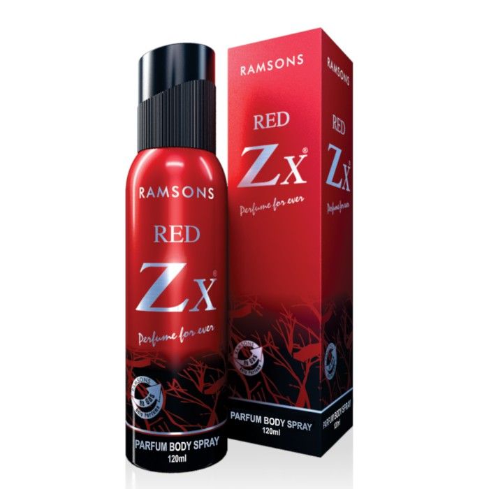 Buy Ramsons Red Zx Perfume Body Spray (No Gas) (120 ml) - Purplle