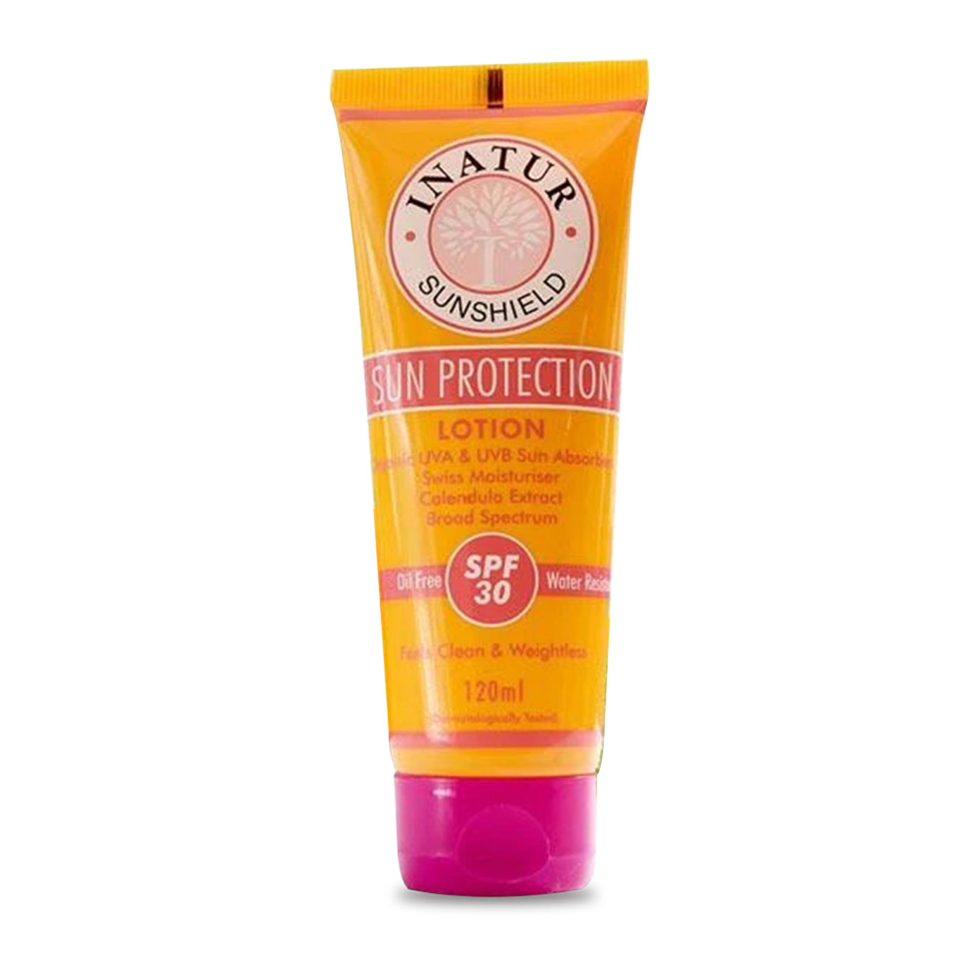 Buy Inatur Sunshield Sun Protection Lotion SPF 30 (120 ml) - Purplle