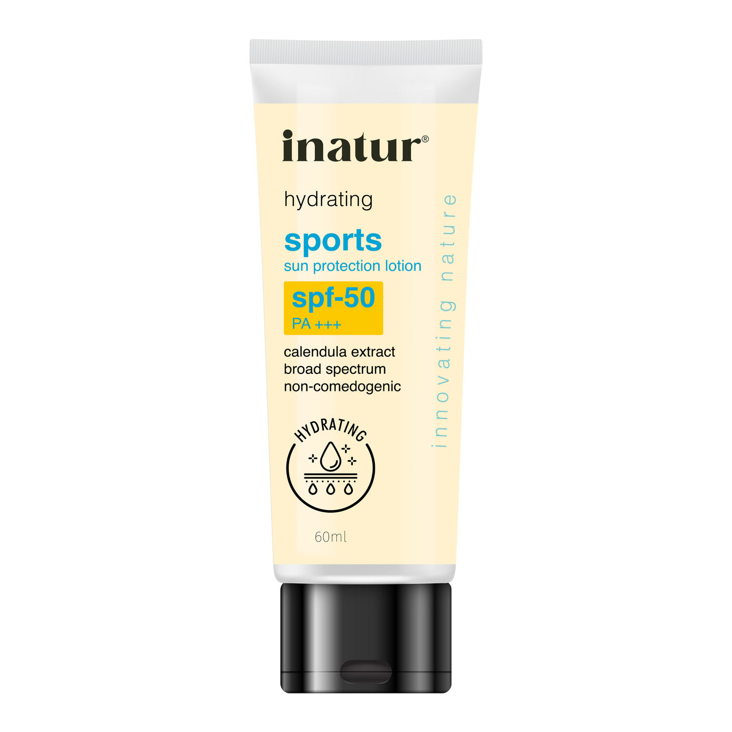 Buy Inatur Sunshield Sports Extreme Sun Protection SPF 50 (60 ml) - Purplle