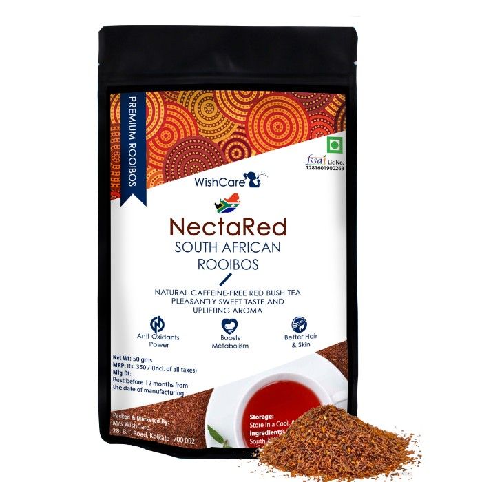 Buy WishCare Nectared South African Rooibos - Loose Red Tea (50 g) - Purplle