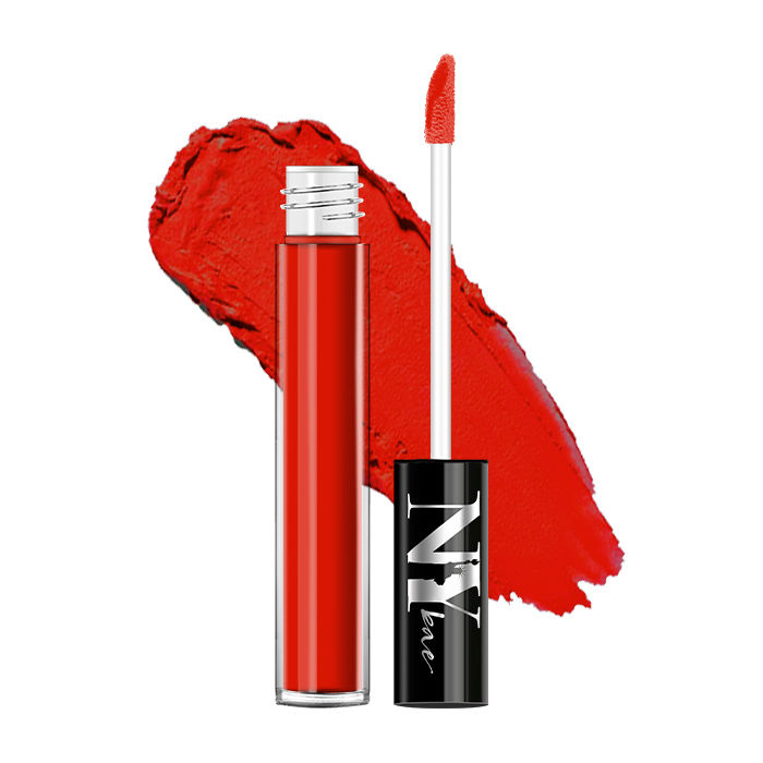 Buy NY Bae, Matte Liquid Lipstick, Knicks-Knack, Red - For the Hall of Fame 7 (3 ml) - Purplle