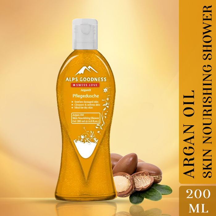 Buy Alps Goodness Skin Nourishing Shower Gel - Argan Oil (200 ml) - Purplle