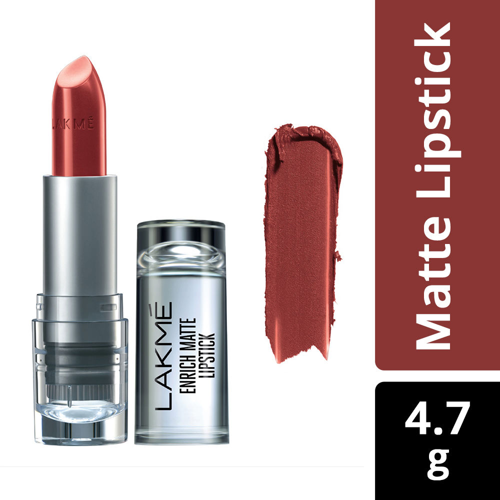 Buy Lakme Enrich Matte Lipstick Shade RM17 (4.7 g) - Purplle