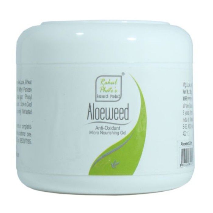 Buy Rahul Phate's Research Product Aloeweed Anti Oxidernt Micro Nourishing Gel (400 g) - Purplle