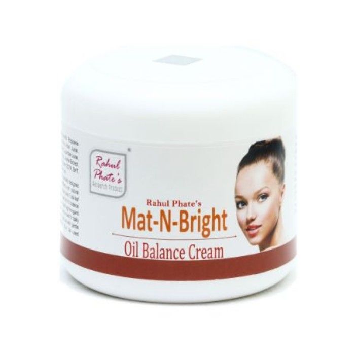 Buy Rahul Phate's Research Product Mat N Bright Cream (200 g) - Purplle