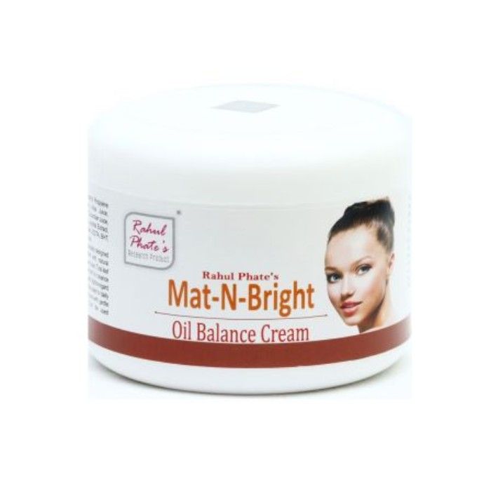 Buy Rahul Phate's Research Product Mat N Bright Cream (100 g) - Purplle