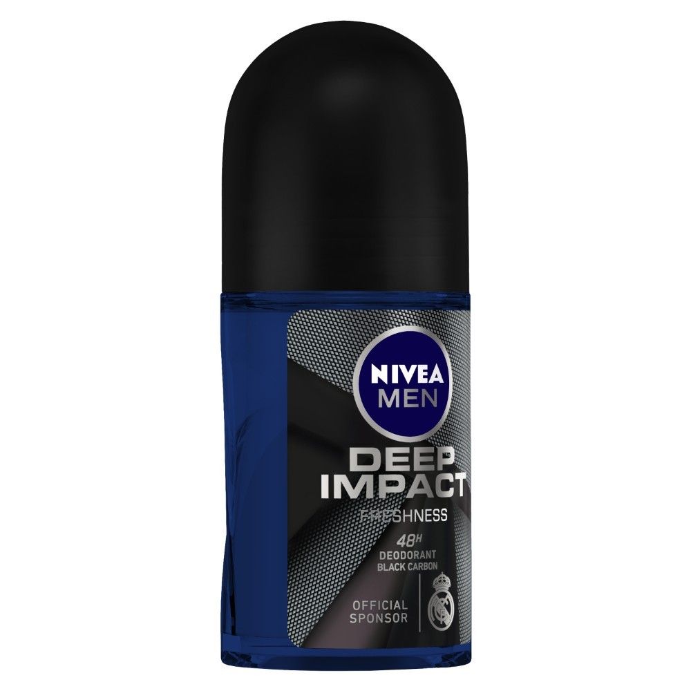 Buy NIVEA MEN Deodorant Roll On Deep Impact Freshness 50ml - Purplle