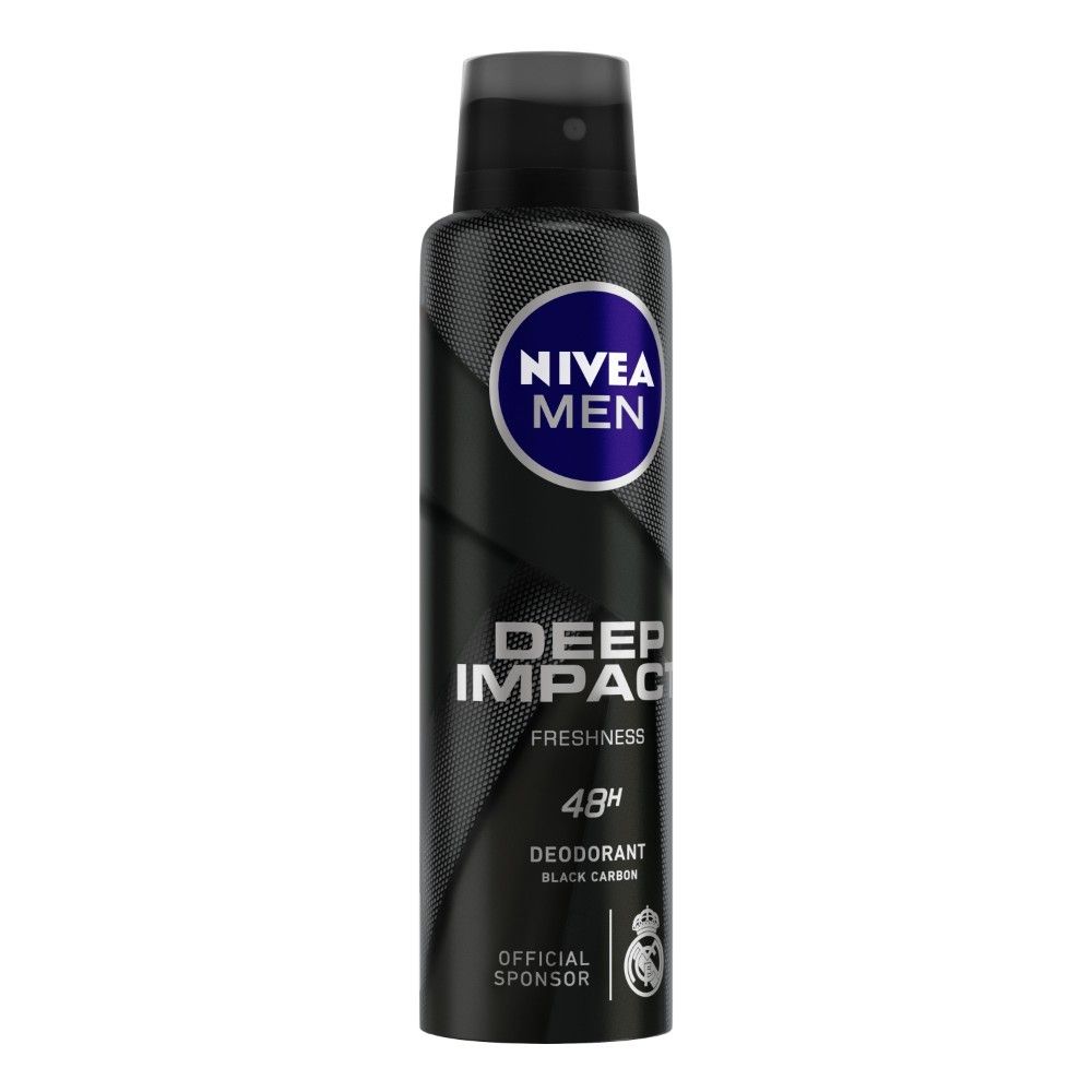 Buy NIVEA MEN Deodorant Deep Impact Freshness 150ml - Purplle