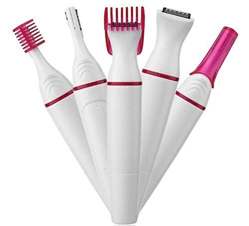 Buy Bronson Professional Sweet Touch Sensitive Electric Bikini & Eye-brow Trimmer for Women - Purplle