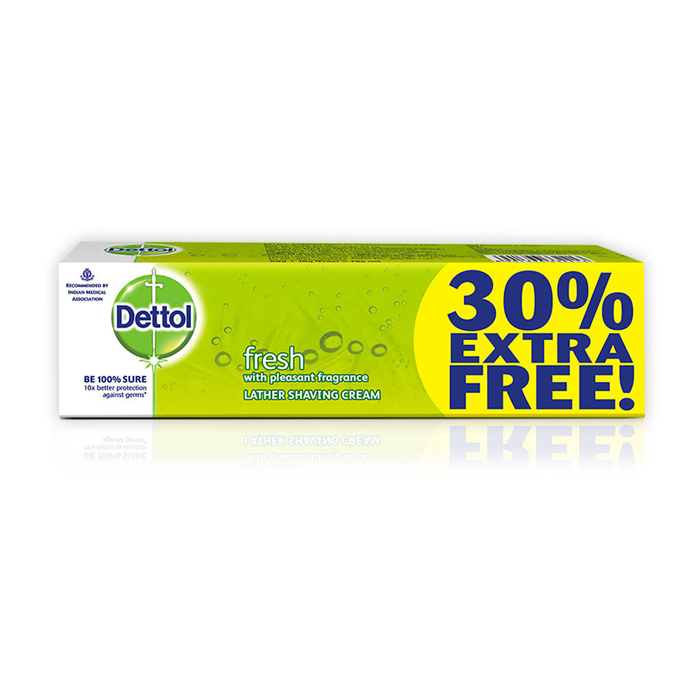 Buy Dettol Germ Protection Shaving Cream Fresh 78 g - Purplle