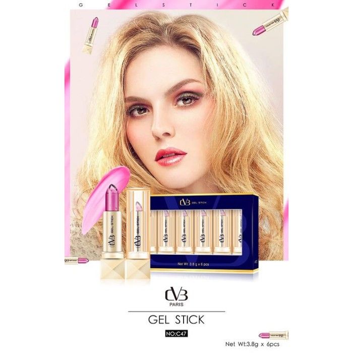 Buy CVB Paris Gel Stick (Lipstick) Light Pink (3.8 g) - Purplle
