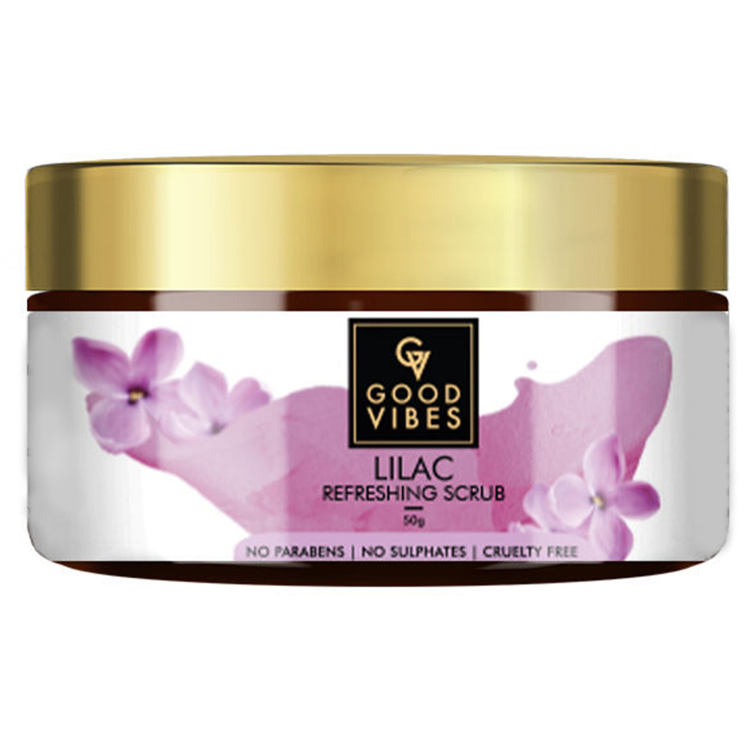 Buy Good Vibes Refreshing Face Scrub - Lilac (50 gm) - Purplle