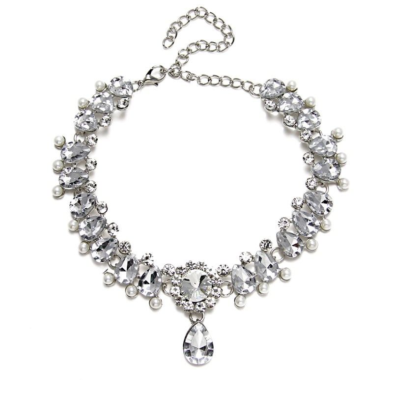 Buy Femnmas Water Drop Collar Necklace - Purplle