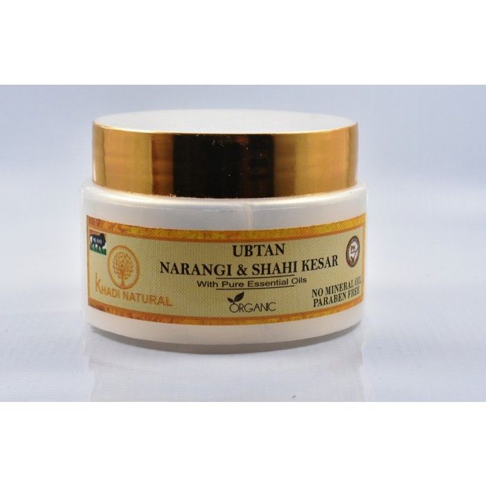 Buy Khadi Natural Narangi & Shahi Kesar Ubtan (50 g) - Purplle