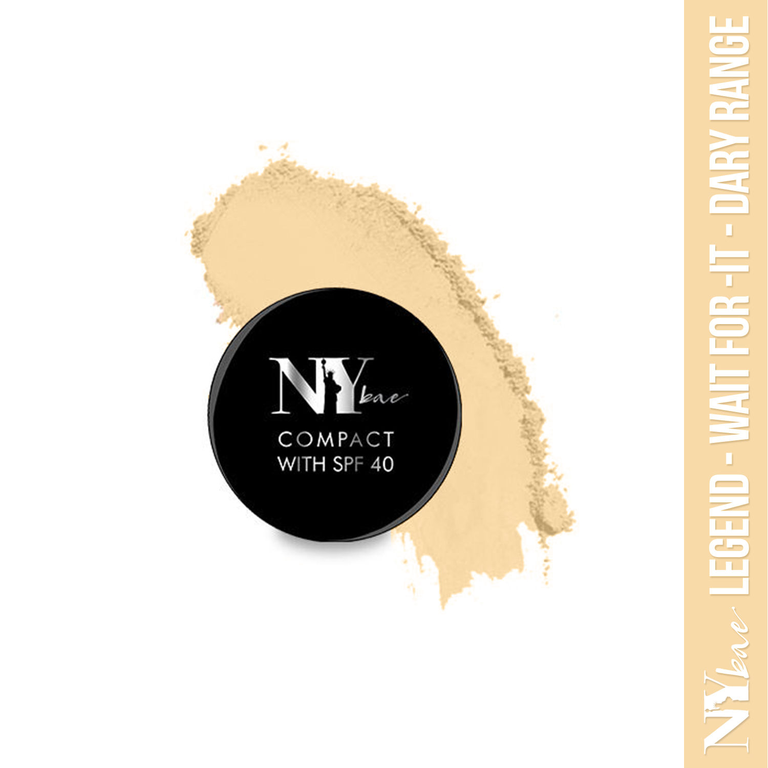 Buy NY Bae Legend - Wait For It - Dary Compact Powder with SPF 40 - Robin’s Amber Look 8 (9 g) - Purplle