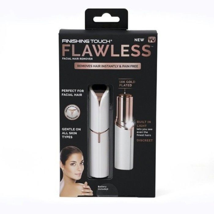 Buy Flawless Painfree Facial Hair Trimmer for all Skin Types - Purplle