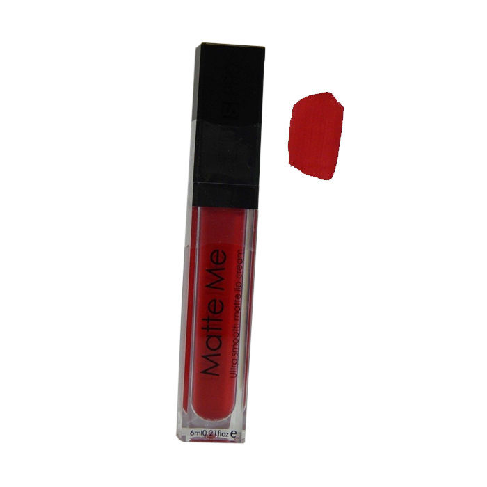 Buy Ads Matte Me Ultra Smooth Lip Cream Poppy Red 413 - Purplle