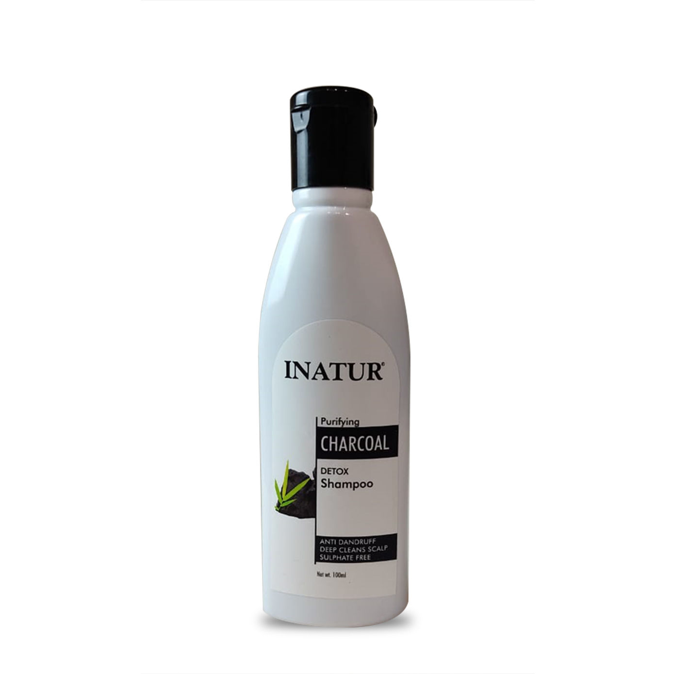 Buy Inatur Charcoal Hair Shampoo (100 ml) - Purplle