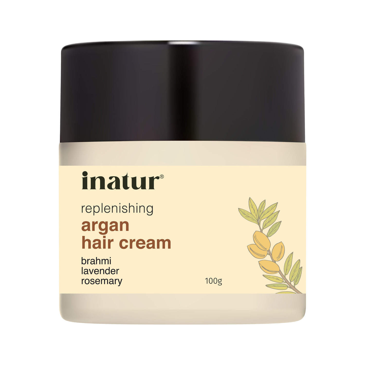 Buy Inatur Argan Oil Hair Cream (125 g) - Purplle