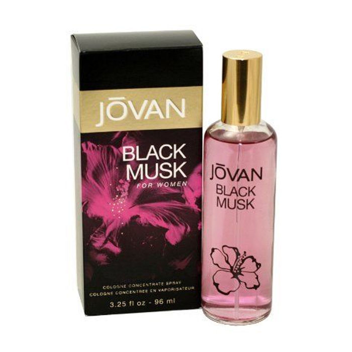 Buy Jovan Black Musk For Women by Coty Cologne Spray (96 ml) - Purplle