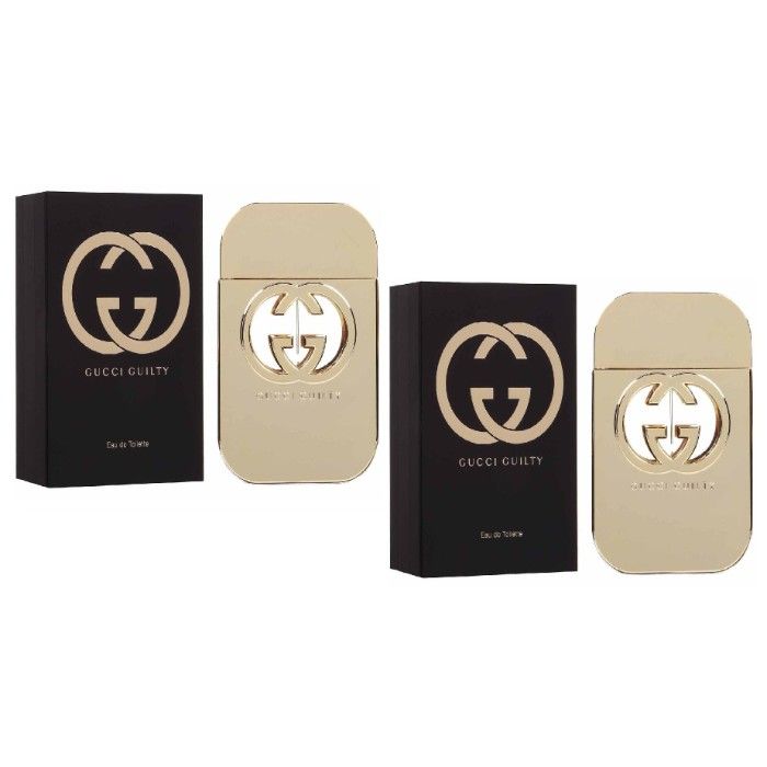 Buy Gucci Guilty EDT Perfume for Women (75 ml x 2pcs.) - Purplle