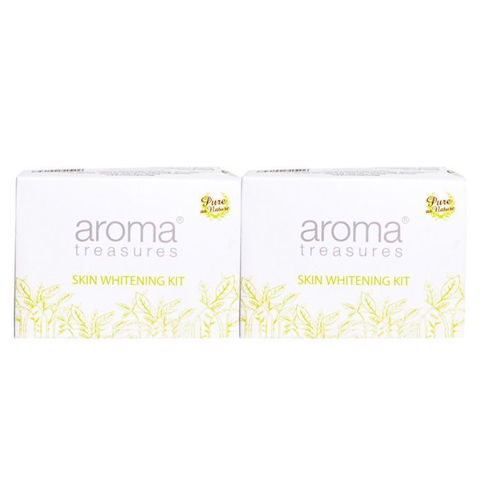 Buy Aroma Treasures Skin Whitening Kit (single time use) Pack Of 2 (10 g) - Purplle