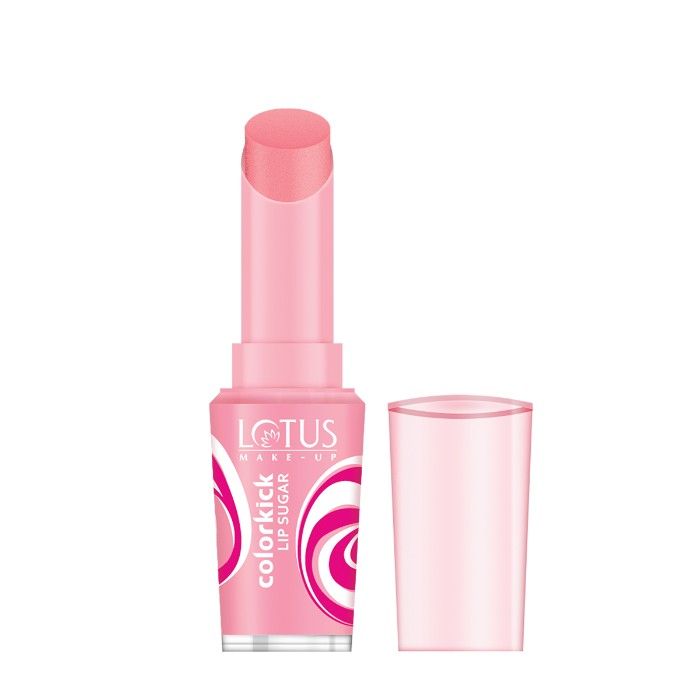 Buy Lotus Make-Up Colorkick Lip Color Sugar Coral | SPF 20 | Shea Butter & Vitamin E | Exfoliating | 3g - Purplle