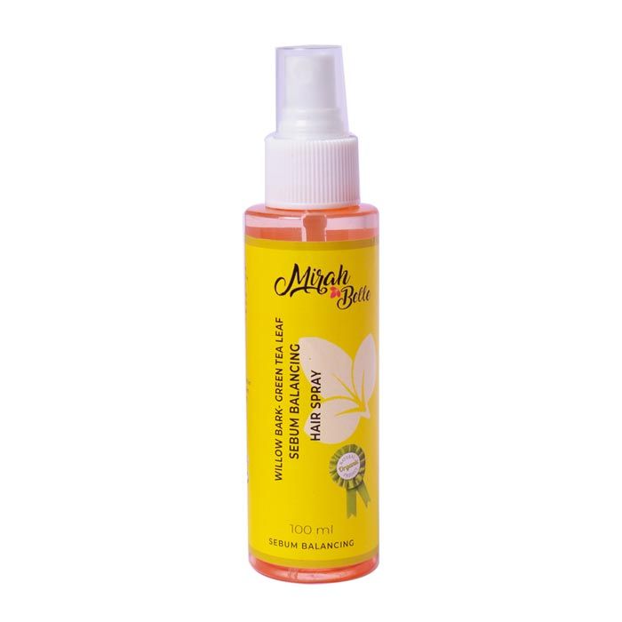 Buy Mirah Belle Willow Bark – Green Tea Leaf Sebum Balancing Hair Spray (100 ml) - Purplle