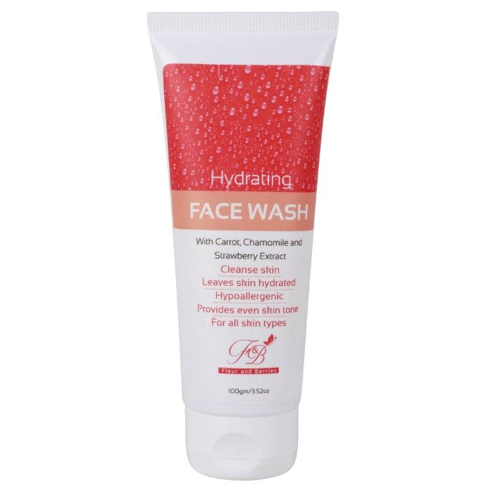 Buy Fleur and Berries Hydrating Facewash (100 g) - Purplle