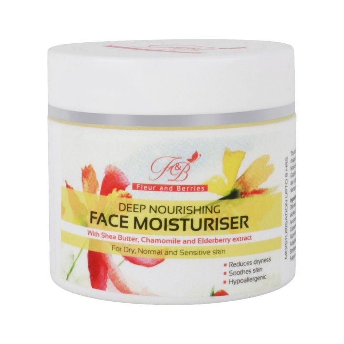 Buy Fleur and Berries Deep Nourishing Face Moisturiser (50 g) - Purplle