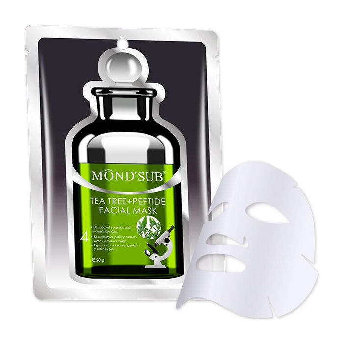 Buy MOND'SUB Tea Tree + Peptide Face Mask (Sheet 1) - Purplle