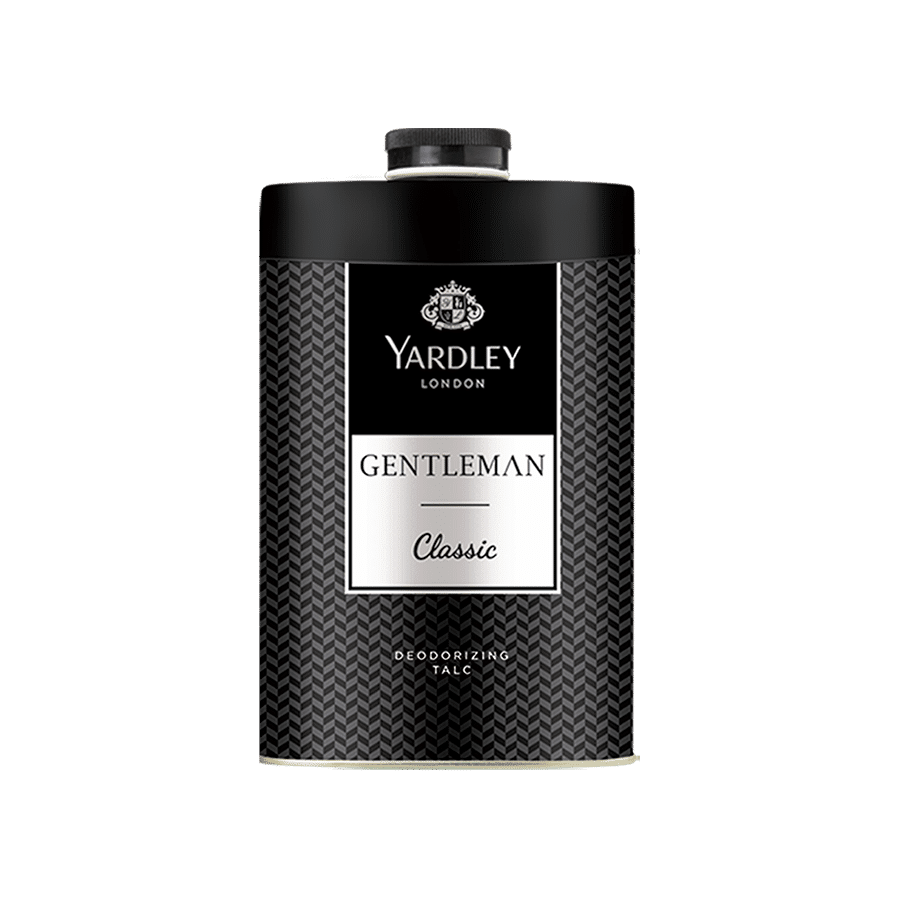 Buy Yardley London Gentleman Classic Deodorizing Talcum Powder (250 g) - Purplle